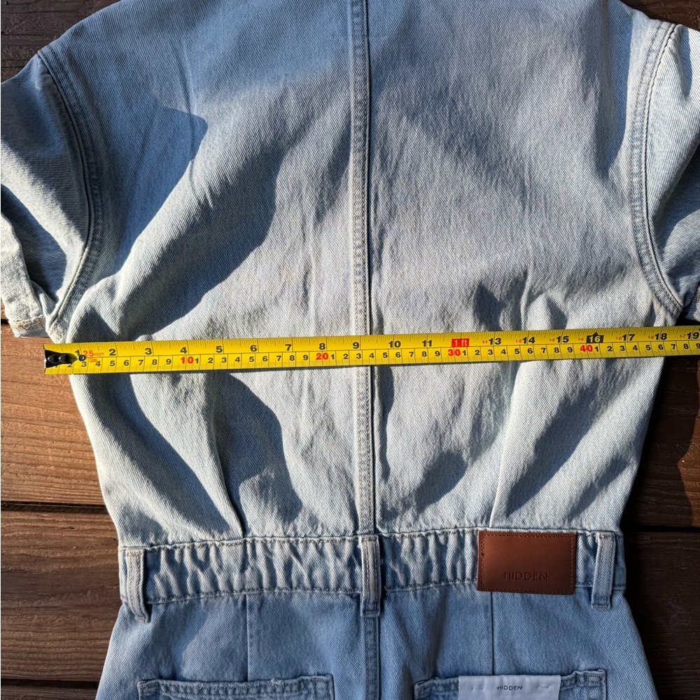 🎁 Hidden Jeans Denim Romper Small NWT – Gift-Ready for Christmas - Picture 8 of 9